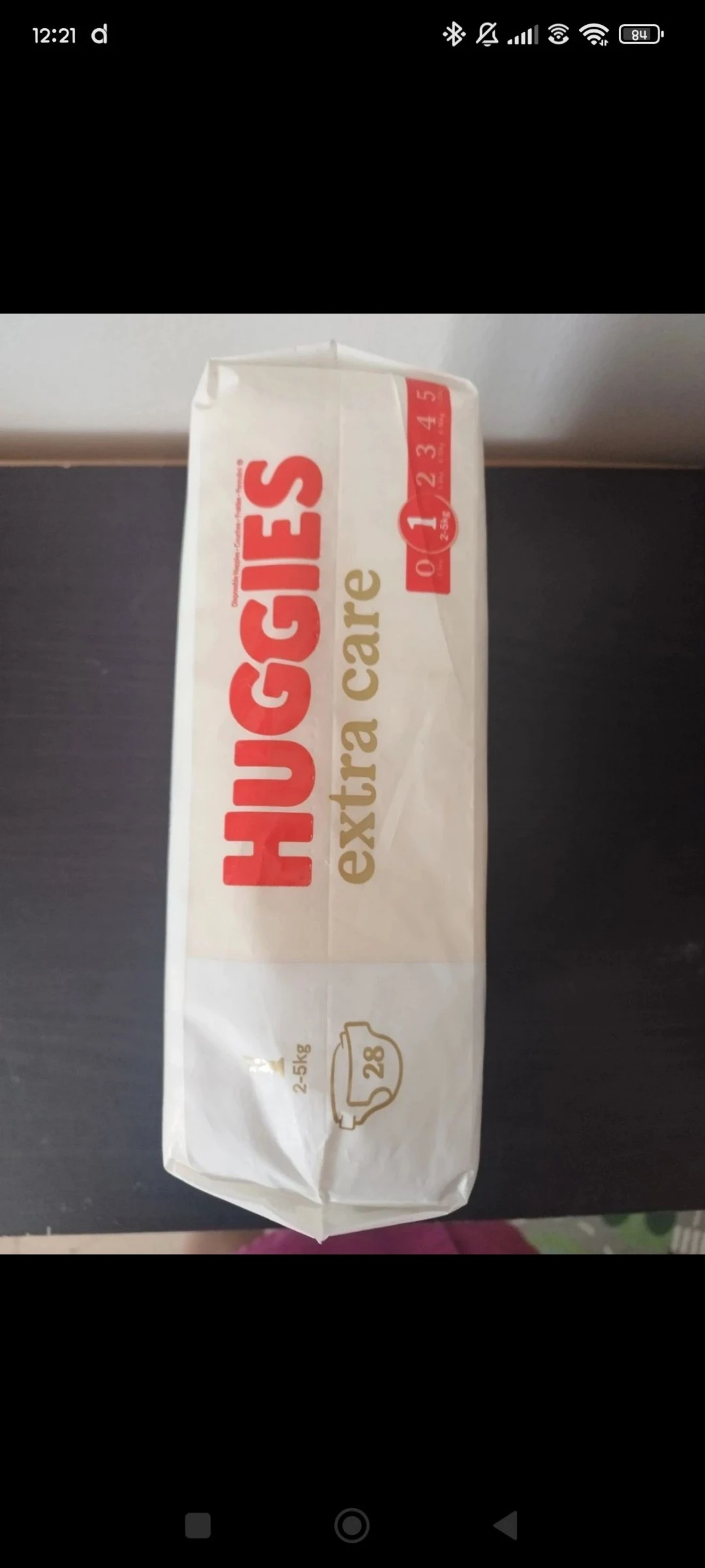 Fraldas Huggies Tamanho 1 (2-5kg) - 28 unidades – photo 3